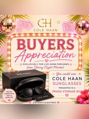 💎🖤 Cole Haan Starry Buyer's Appreciation🖤💎